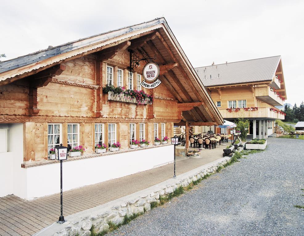 Chemihuttli Hotell Axalp Exteriör bild